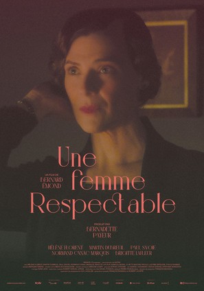 Une femme respectable - Canadian Movie Poster (thumbnail)