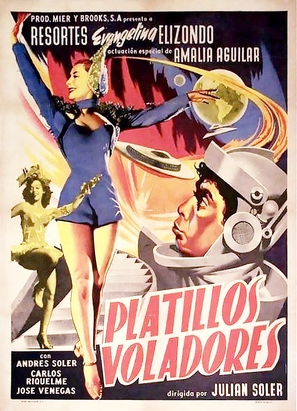 Los platillos voladores - Mexican Movie Poster (thumbnail)