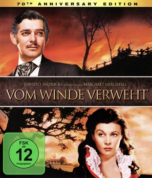 Gone with the Wind - German Blu-Ray movie cover (thumbnail)