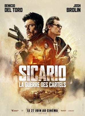 Sicario: Day of the Soldado - French Movie Poster (thumbnail)
