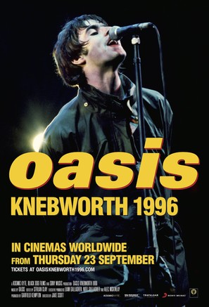 Oasis Knebworth 1996 - British Movie Poster (thumbnail)