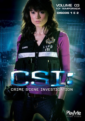 &quot;CSI: Crime Scene Investigation&quot; - Brazilian DVD movie cover (thumbnail)