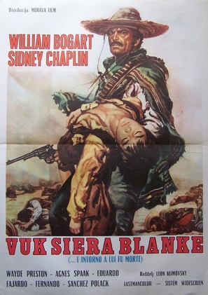 Pag&oacute; cara su muerte - Yugoslav Movie Poster (thumbnail)