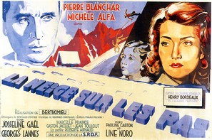 Neige sur les pas, La - French Movie Poster (thumbnail)