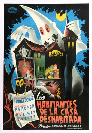 Habitantes de la casa deshabitada, Los - Spanish Movie Poster (thumbnail)
