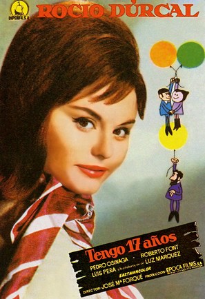 Tengo 17 a&ntilde;os - Spanish Movie Poster (thumbnail)