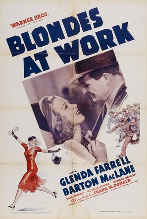 Blondes at Work - Movie Poster (thumbnail)