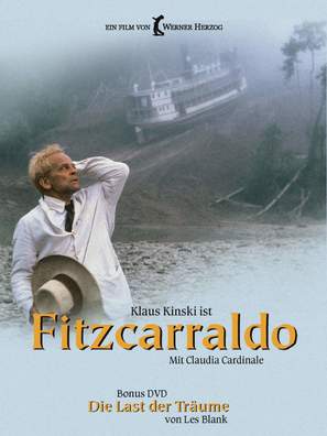 Fitzcarraldo - German DVD movie cover (thumbnail)