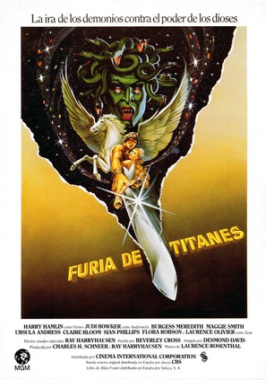 Clash of the Titans - Spanish Movie Poster (thumbnail)