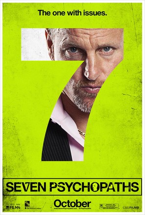 Seven Psychopaths - Movie Poster (thumbnail)