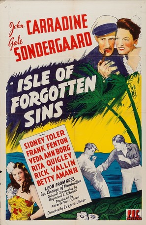 Isle of Forgotten Sins - Movie Poster (thumbnail)