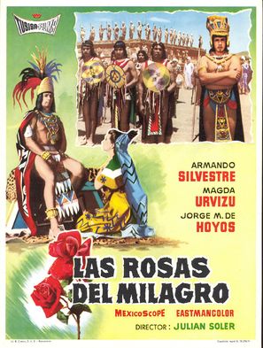 Las rosas del milagro - Mexican Movie Poster (thumbnail)