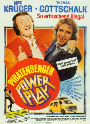 Piratensender Powerplay - German Movie Poster (thumbnail)