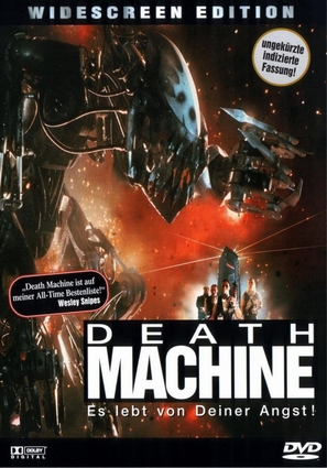 Death Machine - German DVD movie cover (thumbnail)