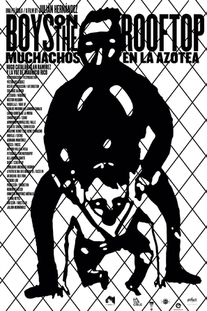 Muchachos en la azotea - Mexican Movie Poster (thumbnail)