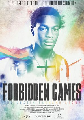 Forbidden Games: The Justin Fashanu Story - British Movie Poster (thumbnail)
