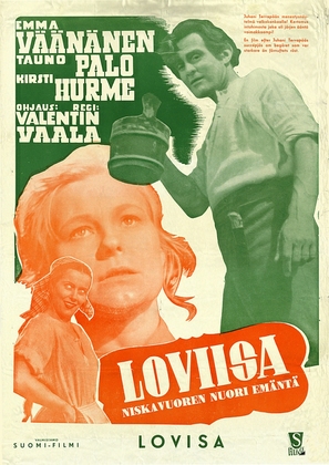 Loviisa, Niskavuoren nuori em&auml;nt&auml; - Finnish Movie Poster (thumbnail)