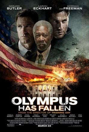 Olympus Has Fallen - Theatrical movie poster (thumbnail)