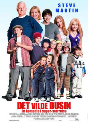 Cheaper by the Dozen - Danish Movie Poster (thumbnail)