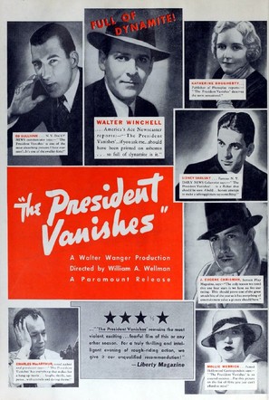 The President Vanishes - Movie Poster (thumbnail)