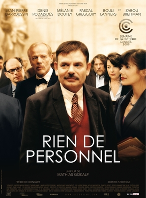 Rien de personnel - French Movie Poster (thumbnail)