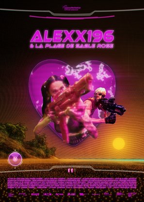 Alexx196 &amp; the Pink Sand Beach - French Movie Poster (thumbnail)