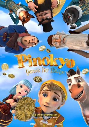 Pinocchio: A True Story - Turkish Movie Poster (thumbnail)