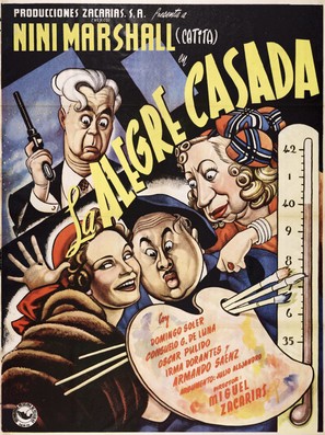 La alegre casada - Mexican Movie Poster (thumbnail)