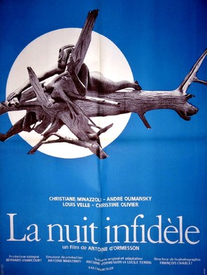 La nuit infid&egrave;le - French Movie Poster (thumbnail)
