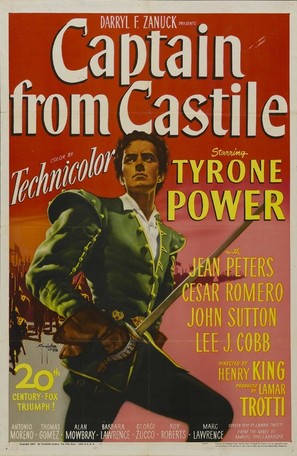 Captain from Castile - Movie Poster (thumbnail)