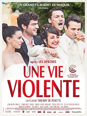 Une vie violente - French Movie Poster (thumbnail)