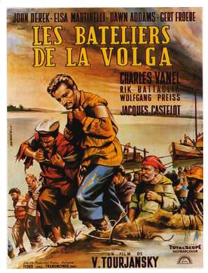 Battellieri del Volga, I - French Movie Poster (thumbnail)