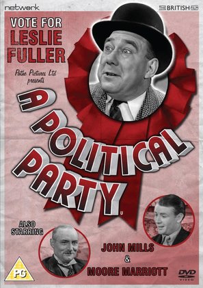 A Political Party - British DVD movie cover (thumbnail)