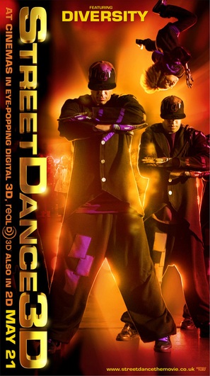 StreetDance 3D - British Movie Poster (thumbnail)