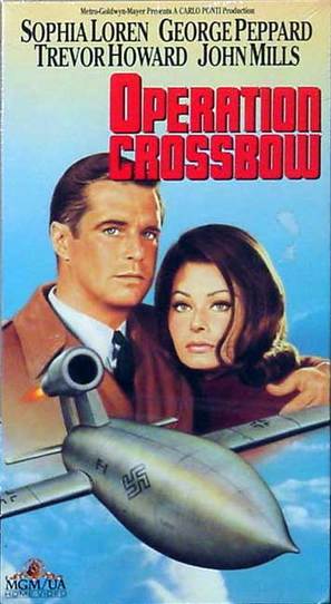 Operation Crossbow - VHS movie cover (thumbnail)