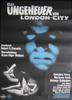 Das Ungeheuer von London-City - German Movie Poster (thumbnail)