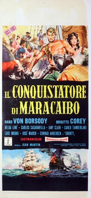 Il conquistatore di Maracaibo - Italian Movie Poster (thumbnail)