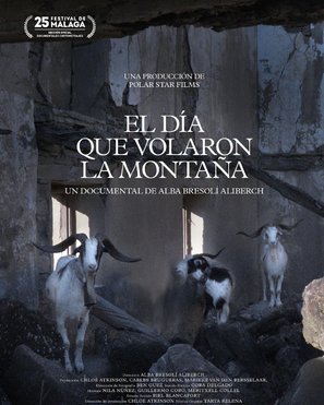 El d&iacute;a que volaron la monta&ntilde;a - Spanish Movie Poster (thumbnail)