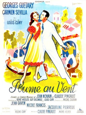 Plume au vent - French Movie Poster (thumbnail)