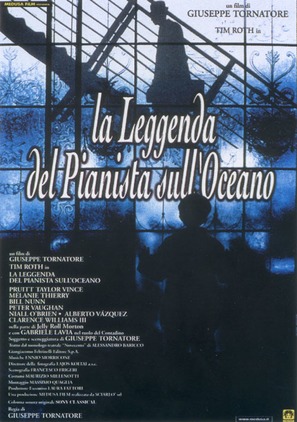 La leggenda del pianista sull&#039;oceano - Italian Movie Poster (thumbnail)