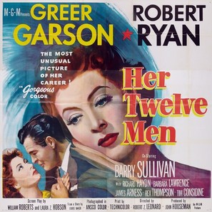 Her Twelve Men - Movie Poster (thumbnail)