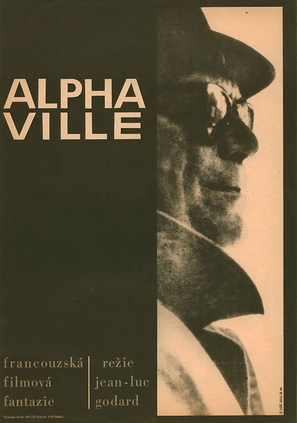 Alphaville, une &eacute;trange aventure de Lemmy Caution - Czech Movie Poster (thumbnail)