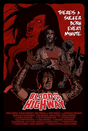 Blood on the Highway - Movie Poster (thumbnail)