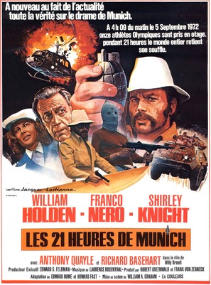 21 Hours at Munich - French Movie Poster (thumbnail)