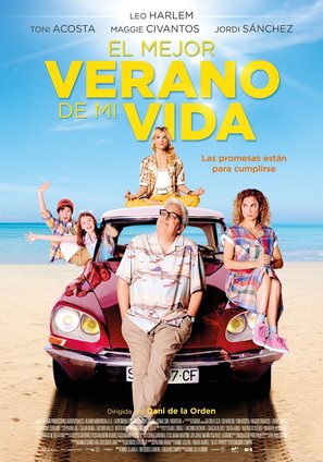 El mejor verano de mi vida - Spanish Movie Poster (thumbnail)