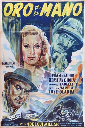 Oro en la mano - Argentinian Movie Poster (thumbnail)