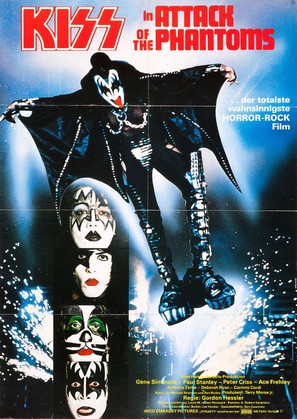 KISS Meets the Phantom of the Park - German Movie Poster (thumbnail)