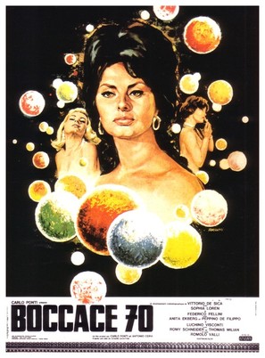 Boccaccio &#039;70 - French Movie Poster (thumbnail)