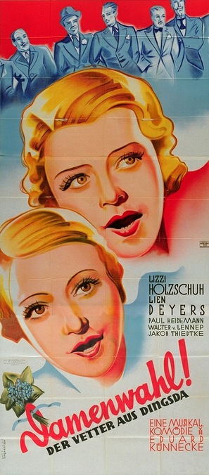 Vetter aus Dingsda, Der - Austrian Movie Poster (thumbnail)