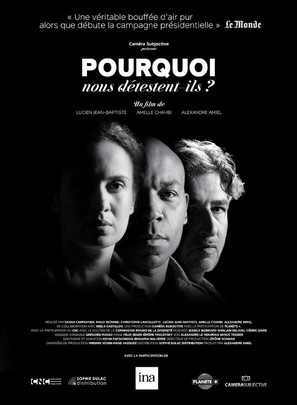 &quot;Pourquoi nous d&eacute;testent-ils&quot; - French Movie Poster (thumbnail)
